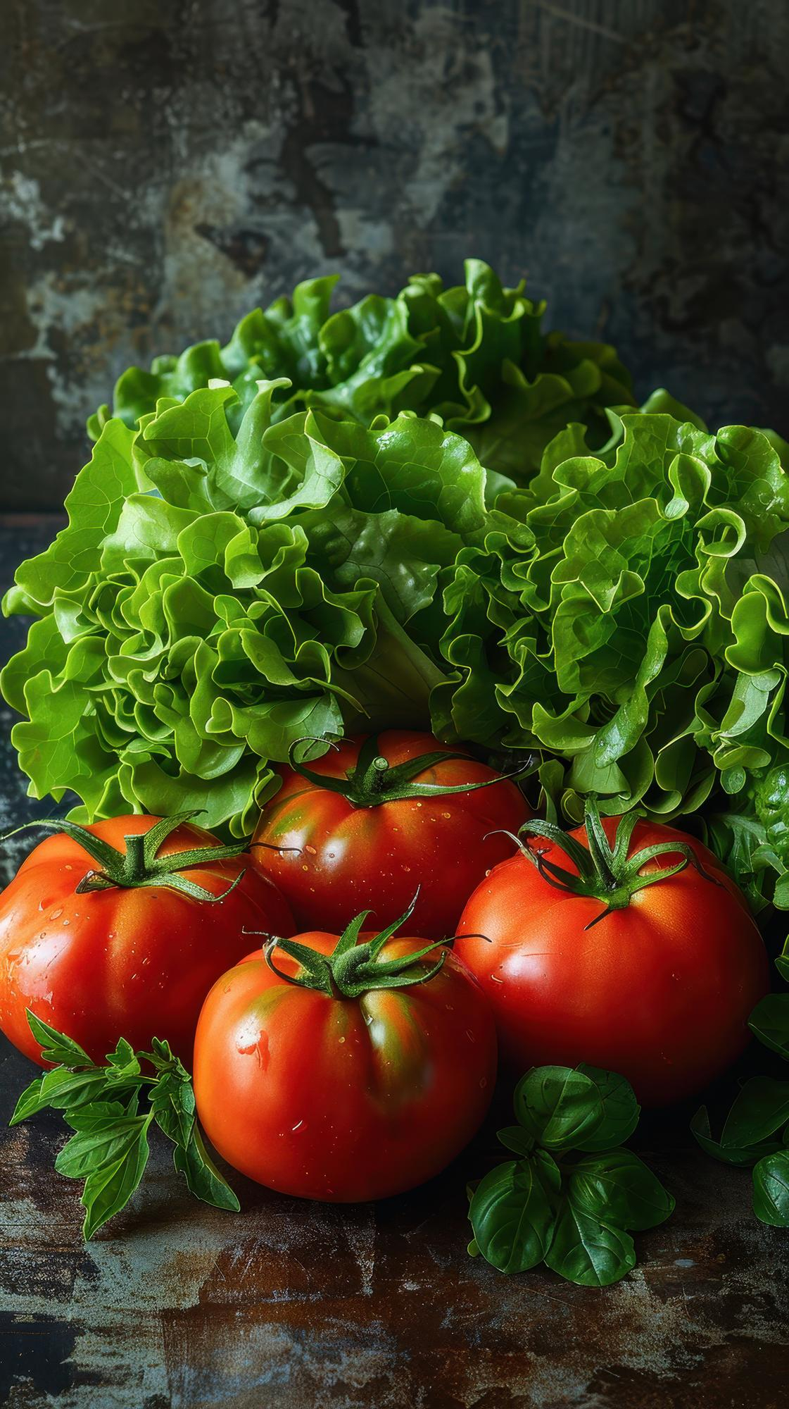 Verduras Frescas y Hojas Verdes